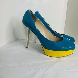 Nine West Tri color High Heel